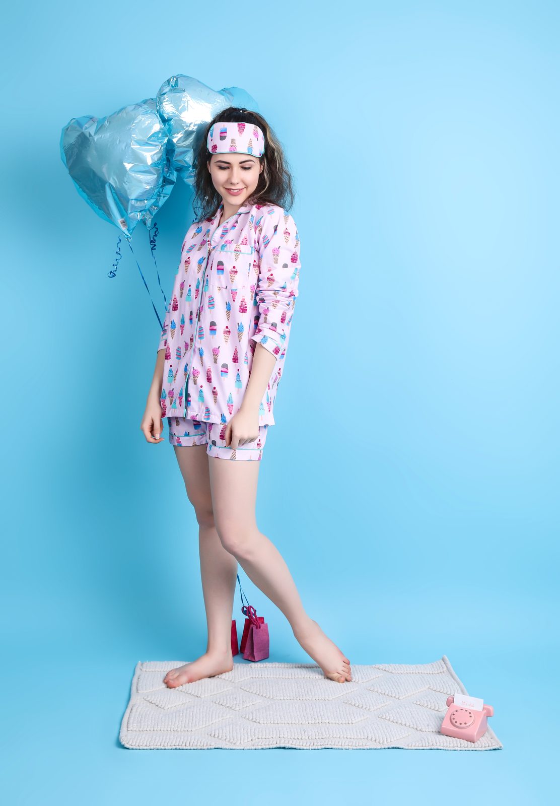 Female Nightwear & Sleepwear Photoshoot Commercial Shoot