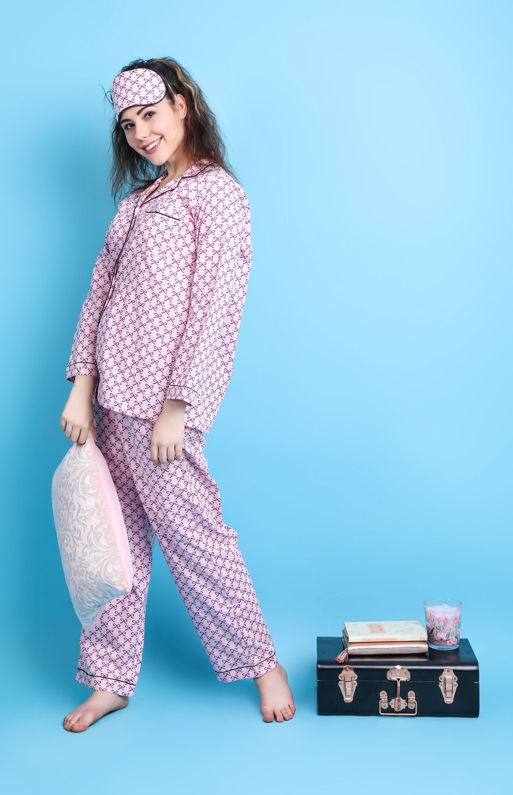 Female Nightwear & Sleepwear Photoshoot Commercial Shoot